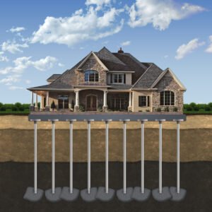 grout-injected-piers foundation repair
